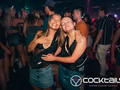 A professional photo of guests enjoying themselves at Cocktails Nightclub from our gallery.