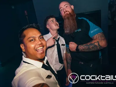 A professional photo of guests enjoying themselves at Cocktails Nightclub from our gallery.