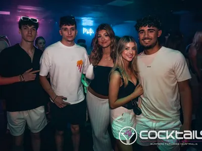 A professional photo of guests enjoying themselves at Cocktails Nightclub from our gallery.