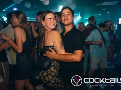 A professional photo of guests enjoying themselves at Cocktails Nightclub from our gallery.