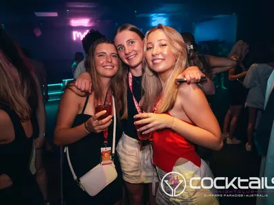 A professional photo of guests enjoying themselves at Cocktails Nightclub from our gallery.