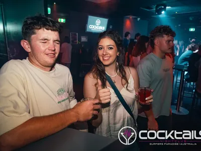 A professional photo of guests enjoying themselves at Cocktails Nightclub from our gallery.