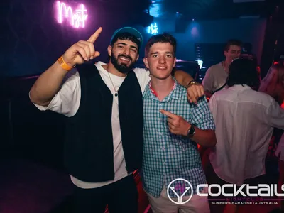 A professional photo of guests enjoying themselves at Cocktails Nightclub from our gallery.