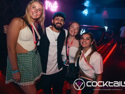 A professional photo of guests enjoying themselves at Cocktails Nightclub from our gallery.