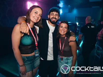 A professional photo of guests enjoying themselves at Cocktails Nightclub from our gallery.