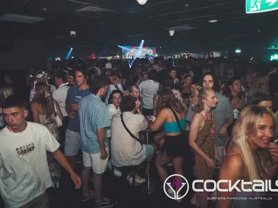 A professional photo of guests enjoying themselves at Cocktails Nightclub from our gallery.