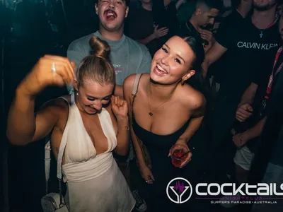 A professional photo of guests enjoying themselves at Cocktails Nightclub from our gallery.