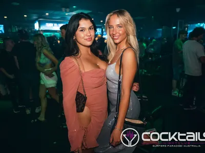 A professional photo of guests enjoying themselves at Cocktails Nightclub from our gallery.