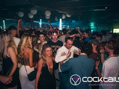 A professional photo of guests enjoying themselves at Cocktails Nightclub from our gallery.