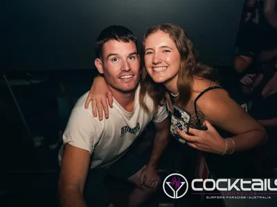 A professional photo of guests enjoying themselves at Cocktails Nightclub from our gallery.