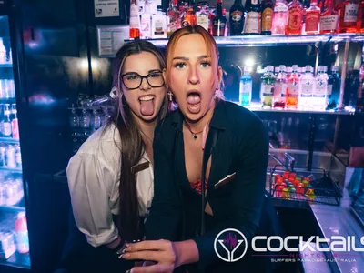 A professional photo of guests enjoying themselves at Cocktails Nightclub from our gallery.