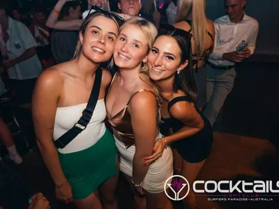 A professional photo of guests enjoying themselves at Cocktails Nightclub from our gallery.