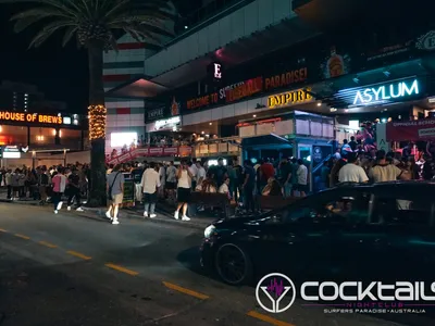 A professional photo of guests enjoying themselves at Cocktails Nightclub from our gallery.