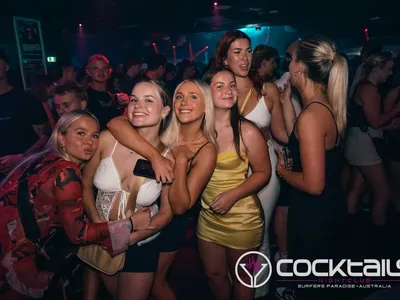 A professional photo of guests enjoying themselves at Cocktails Nightclub from our gallery.