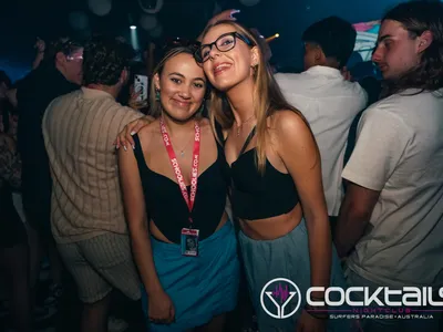 A professional photo of guests enjoying themselves at Cocktails Nightclub from our gallery.