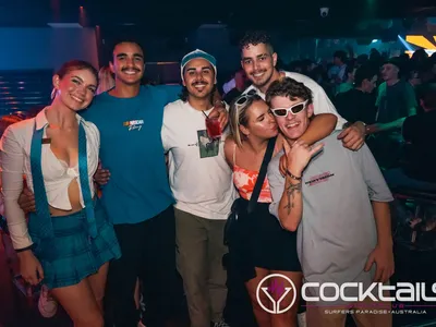 A professional photo of guests enjoying themselves at Cocktails Nightclub from our gallery.