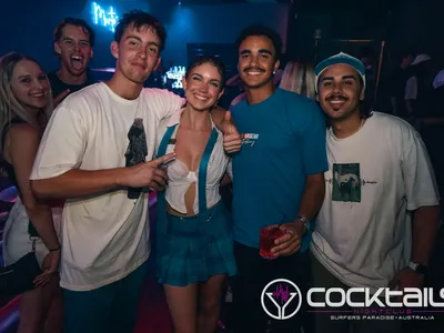 A professional photo of guests enjoying themselves at Cocktails Nightclub from our gallery.