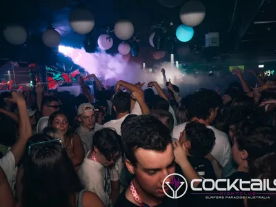 A professional photo of guests enjoying themselves at Cocktails Nightclub from our gallery.