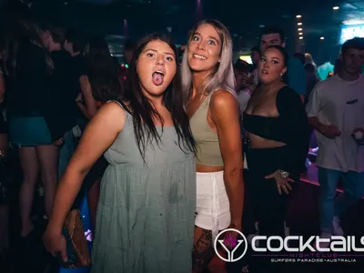 A professional photo of guests enjoying themselves at Cocktails Nightclub from our gallery.