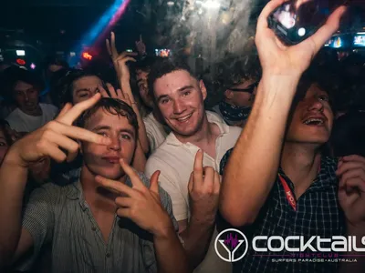 A professional photo of guests enjoying themselves at Cocktails Nightclub from our gallery.