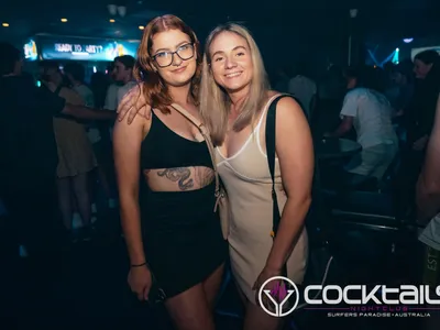 A professional photo of guests enjoying themselves at Cocktails Nightclub from our gallery.