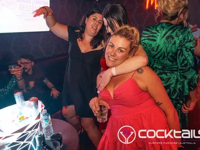 A professional photo of guests enjoying themselves at Cocktails Nightclub from our gallery.