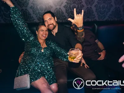 A professional photo of guests enjoying themselves at Cocktails Nightclub from our gallery.