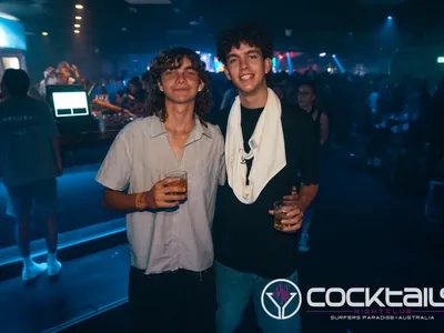 A professional photo of guests enjoying themselves at Cocktails Nightclub from our gallery.