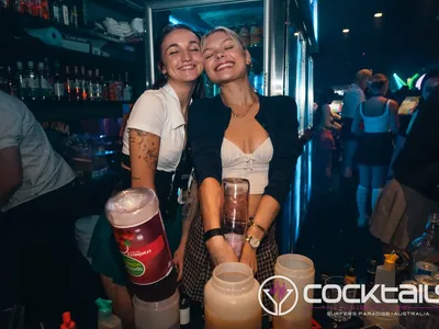 A professional photo of guests enjoying themselves at Cocktails Nightclub from our gallery.