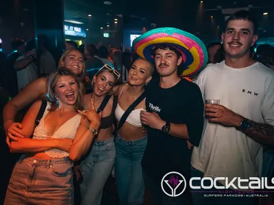 A professional photo of guests enjoying themselves at Cocktails Nightclub from our gallery.