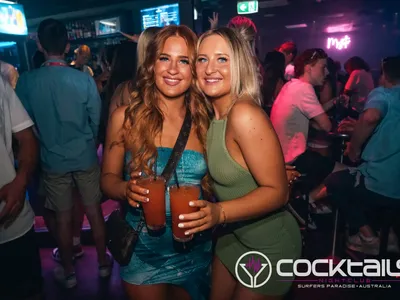 A professional photo of guests enjoying themselves at Cocktails Nightclub from our gallery.