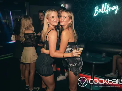 A professional photo of guests enjoying themselves at Cocktails Nightclub from our gallery.