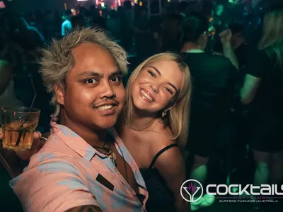 A professional photo of guests enjoying themselves at Cocktails Nightclub from our gallery.