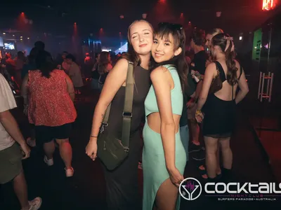 A professional photo of guests enjoying themselves at Cocktails Nightclub from our gallery.