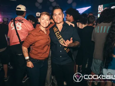 A professional photo of guests enjoying themselves at Cocktails Nightclub from our gallery.