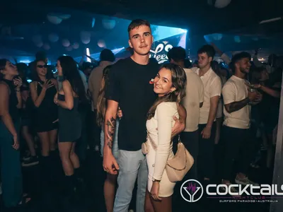 A professional photo of guests enjoying themselves at Cocktails Nightclub from our gallery.