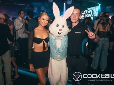 A professional photo of guests enjoying themselves at Cocktails Nightclub from our gallery.