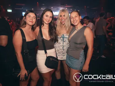 A professional photo of guests enjoying themselves at Cocktails Nightclub from our gallery.