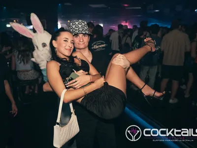 A professional photo of guests enjoying themselves at Cocktails Nightclub from our gallery.