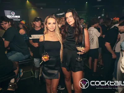 A professional photo of guests enjoying themselves at Cocktails Nightclub from our gallery.