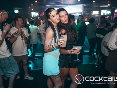 A professional photo of guests enjoying themselves at Cocktails Nightclub from our gallery.