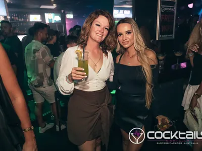 A professional photo of guests enjoying themselves at Cocktails Nightclub from our gallery.