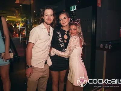 A professional photo of guests enjoying themselves at Cocktails Nightclub from our gallery.