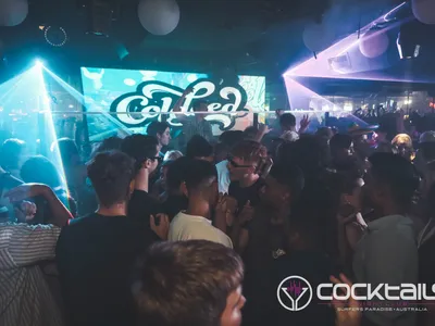 A professional photo of guests enjoying themselves at Cocktails Nightclub from our gallery.