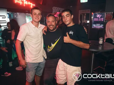 A professional photo of guests enjoying themselves at Cocktails Nightclub from our gallery.