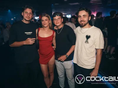 A professional photo of guests enjoying themselves at Cocktails Nightclub from our gallery.