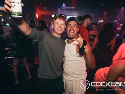 A professional photo of guests enjoying themselves at Cocktails Nightclub from our gallery.