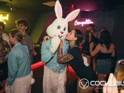 A professional photo of guests enjoying themselves at Cocktails Nightclub from our gallery.