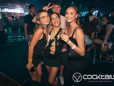 A professional photo of guests enjoying themselves at Cocktails Nightclub from our gallery.