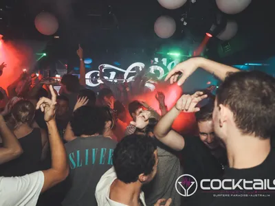 A professional photo of guests enjoying themselves at Cocktails Nightclub from our gallery.